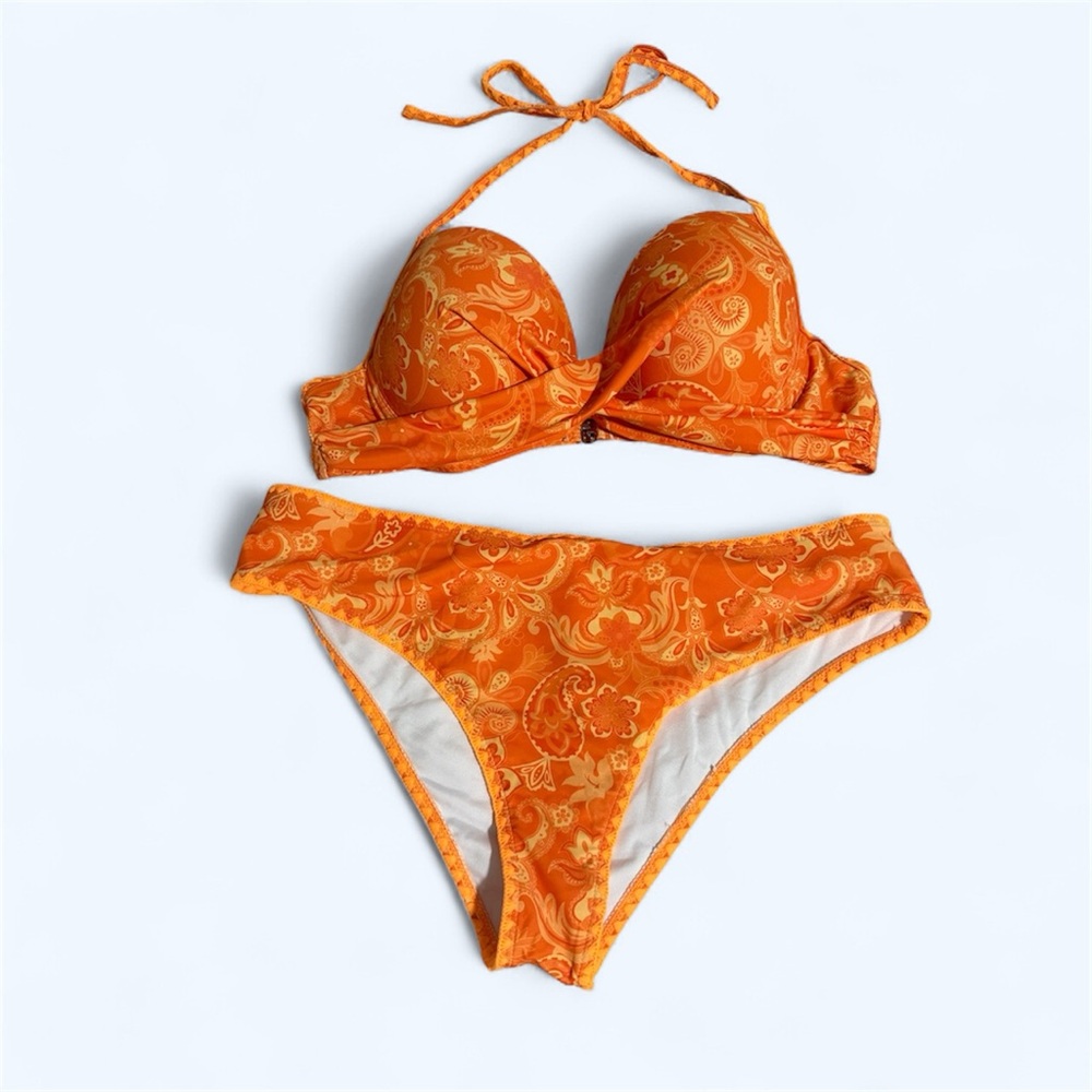 SHEIN Orange Bikini